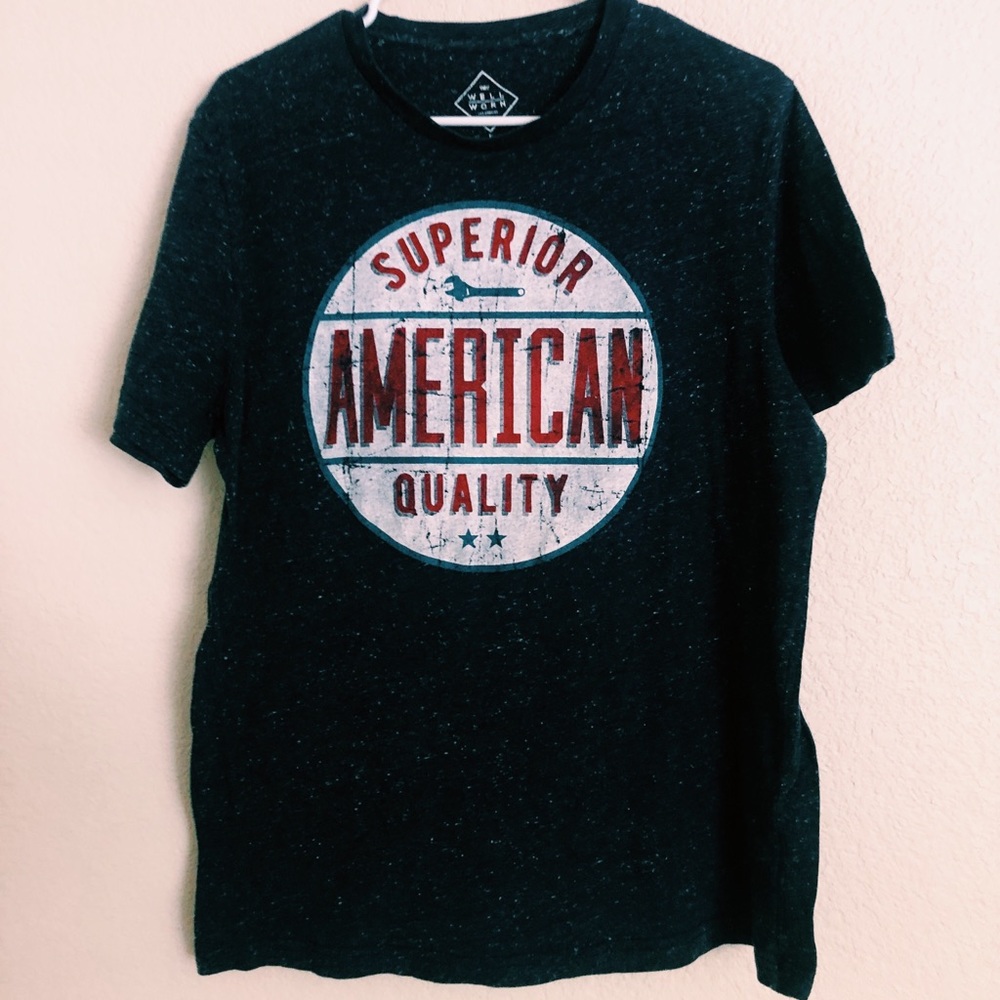 well worn cotton shirt